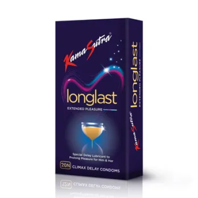 Kamasutra Longlast Condoms, 3 Pcs
